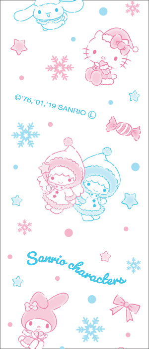 サンリオキャラクターズ 冬 12ロール（ダブル・再生紙） | 丸富製紙 